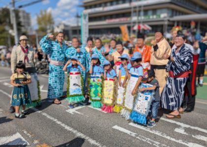 ビーバー隊_2024年10月13日(日)_ビーバー隊の土俵入り！コスプレウォークに参加