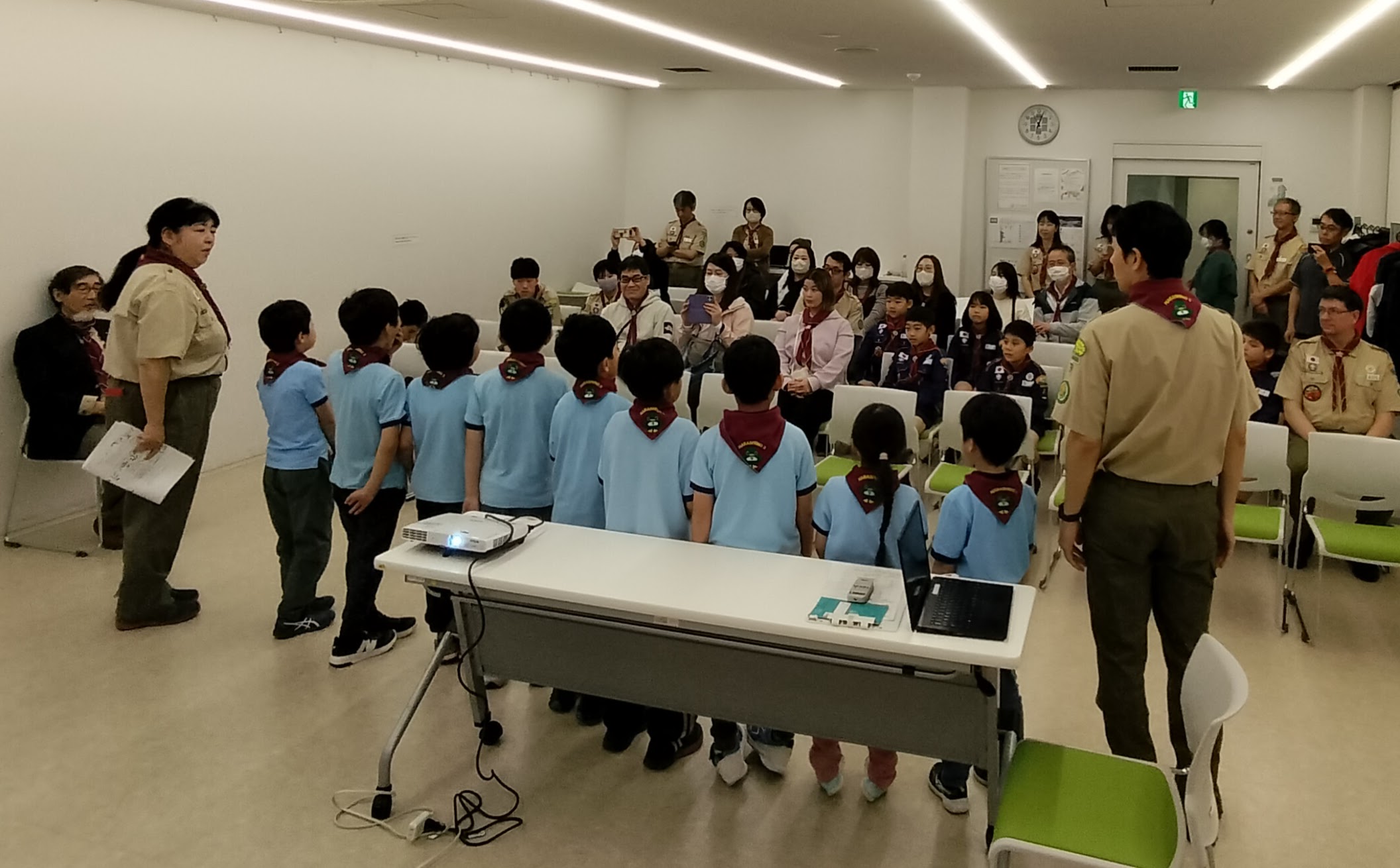 カブ隊_2026年2月22日(日)    Ｂ-Ｐ祭の発表準備とリハーサル